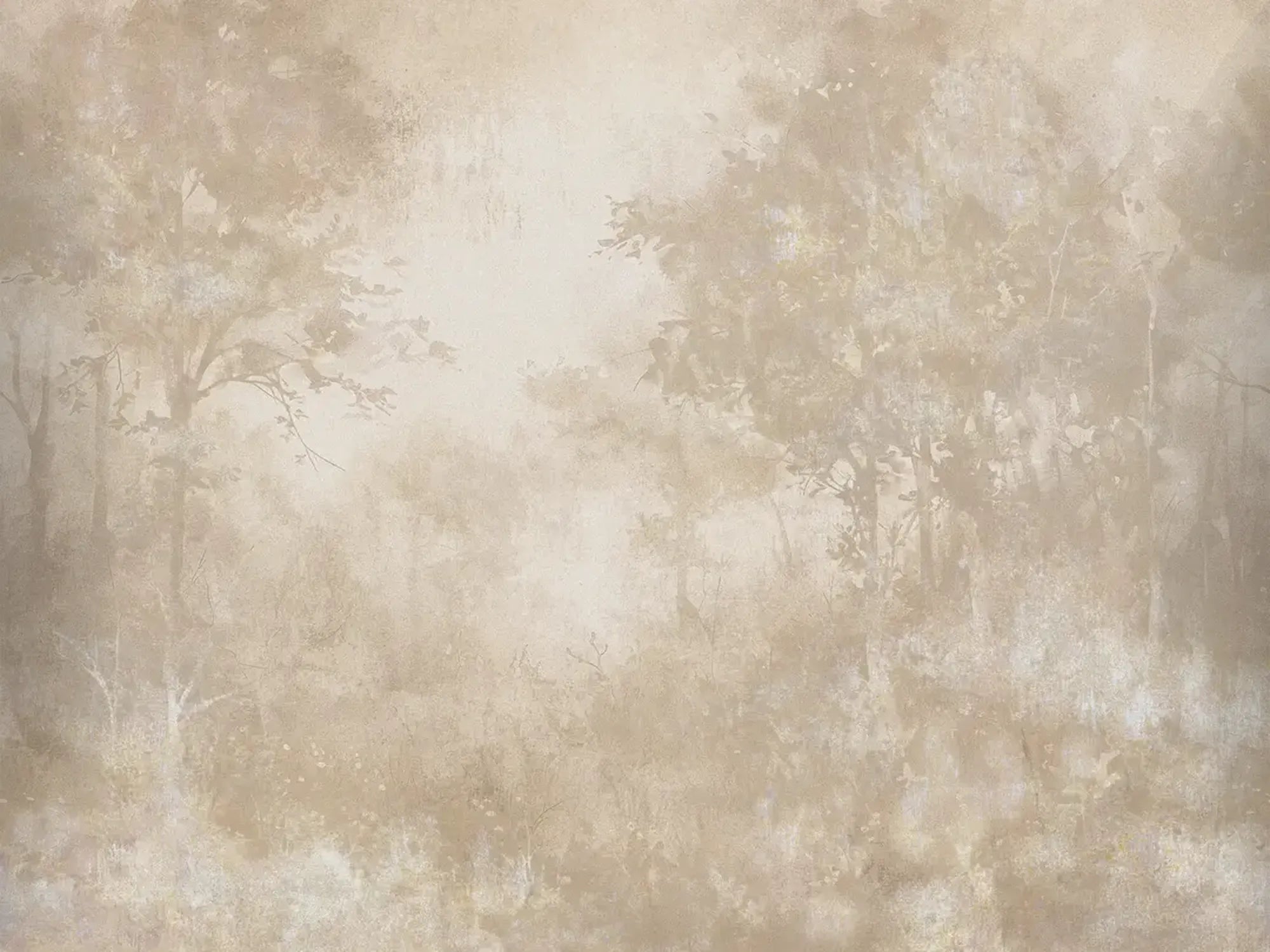 Papel Mural Bosque Bruma Portis
