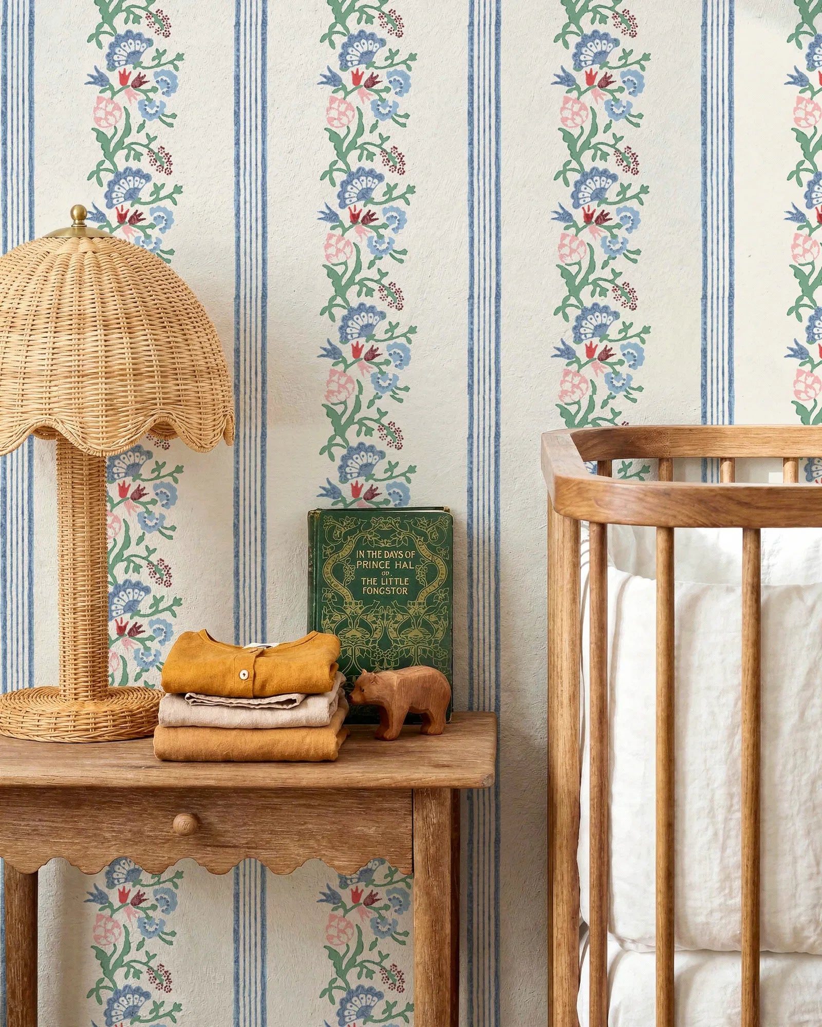 Papel Mural Cenefa Floral Portis