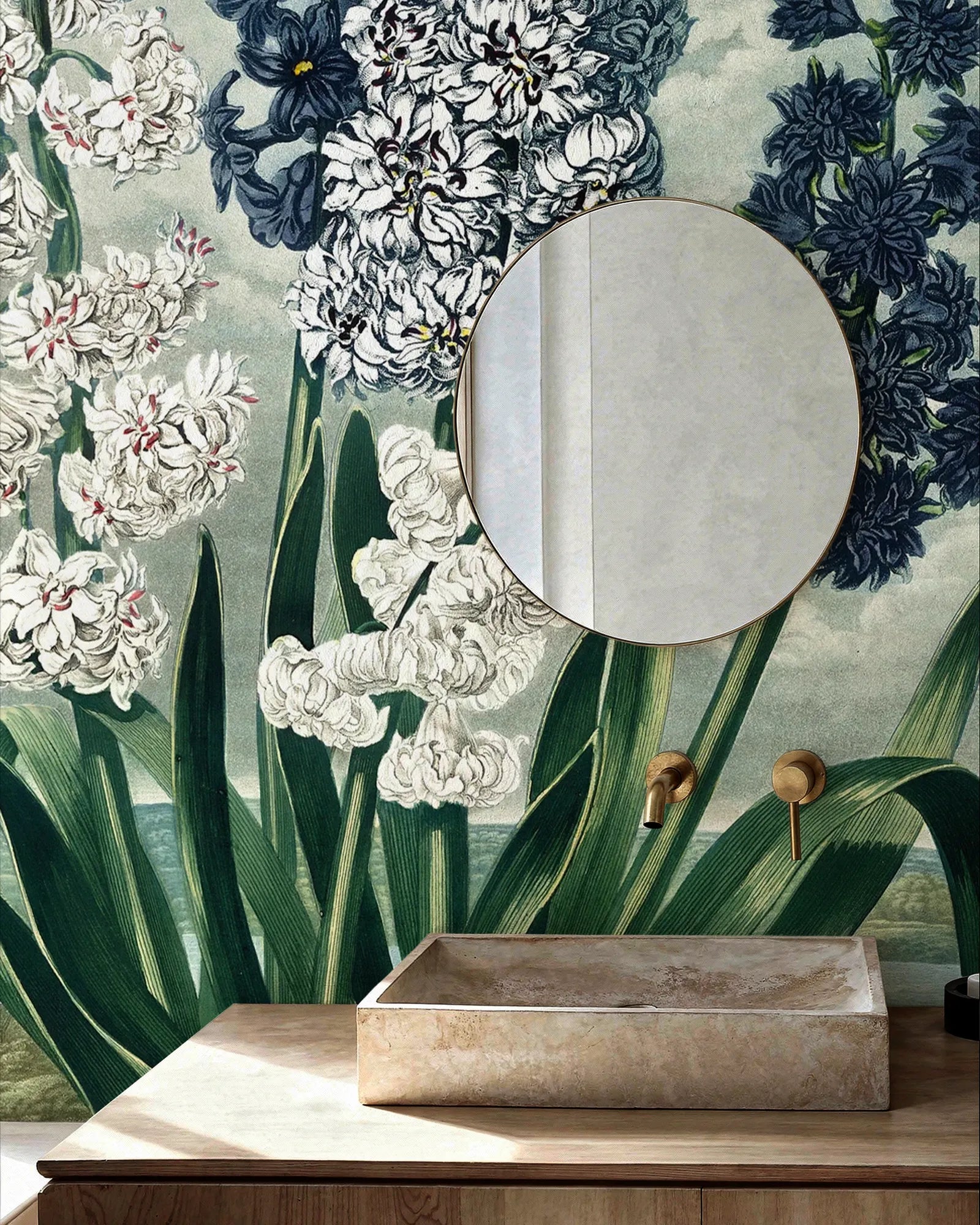 Papel Mural Jardín de Jacintos Portis