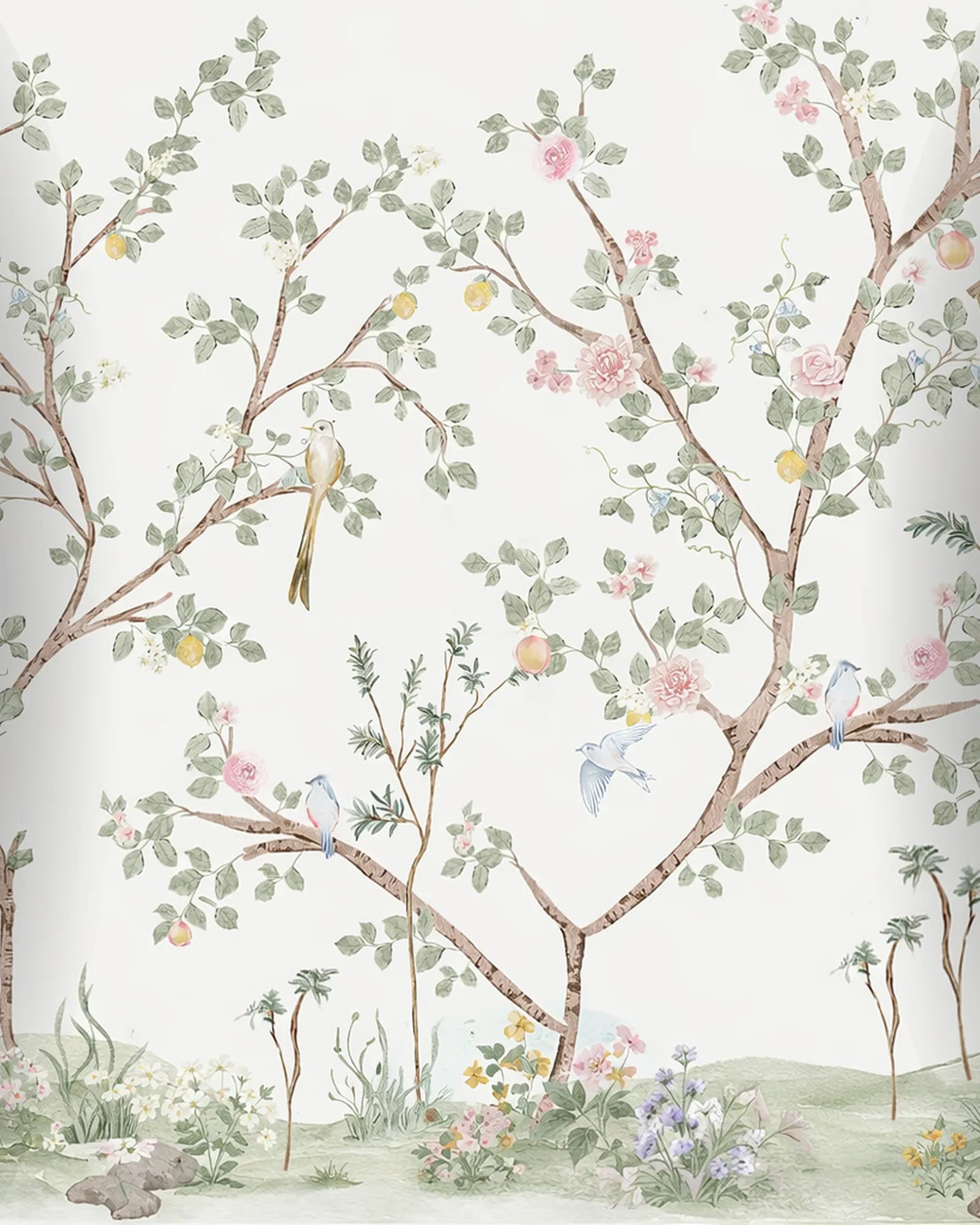 Papel Mural Jardín de Primavera Portis