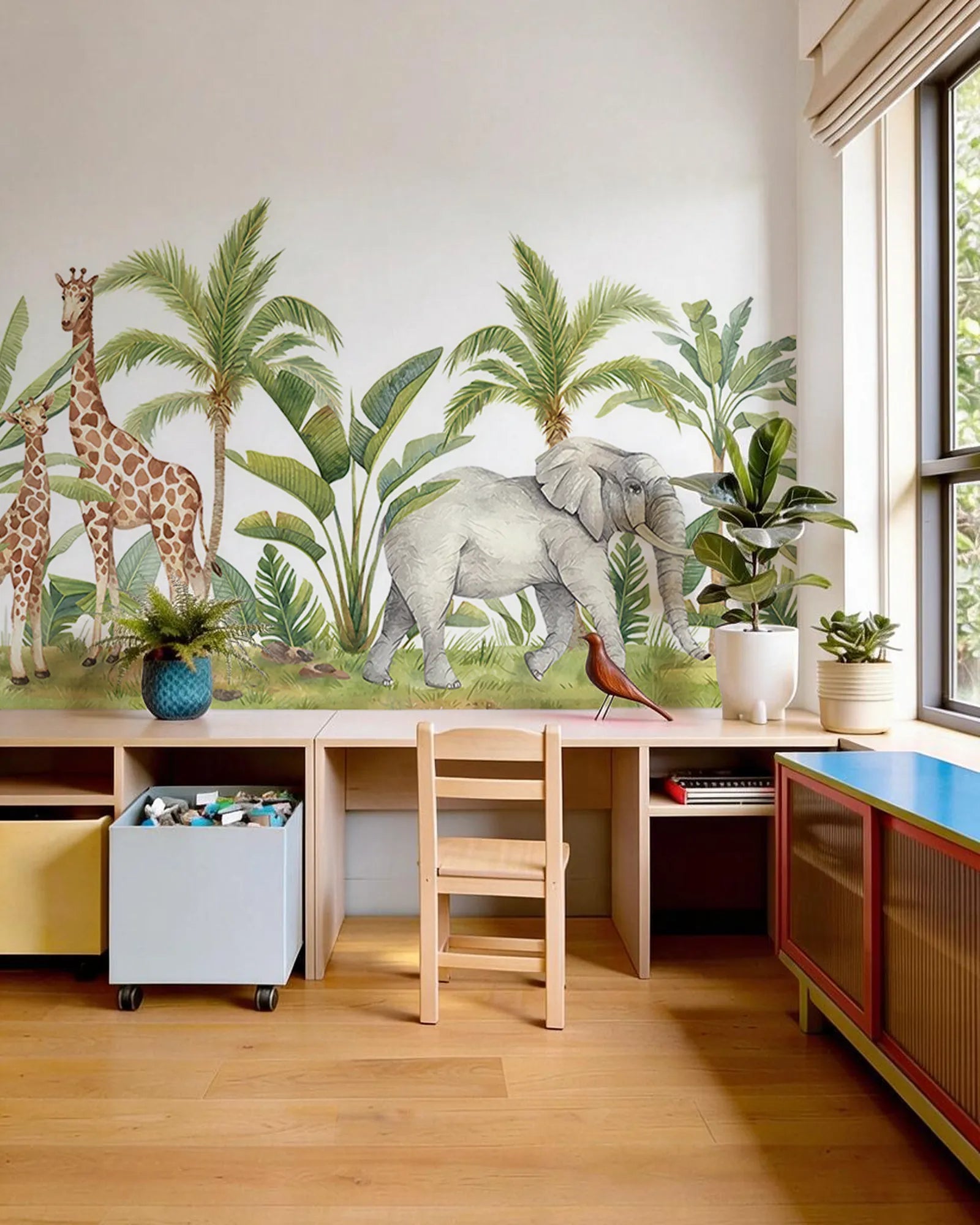 Papel Mural Jungla Tropical Portis