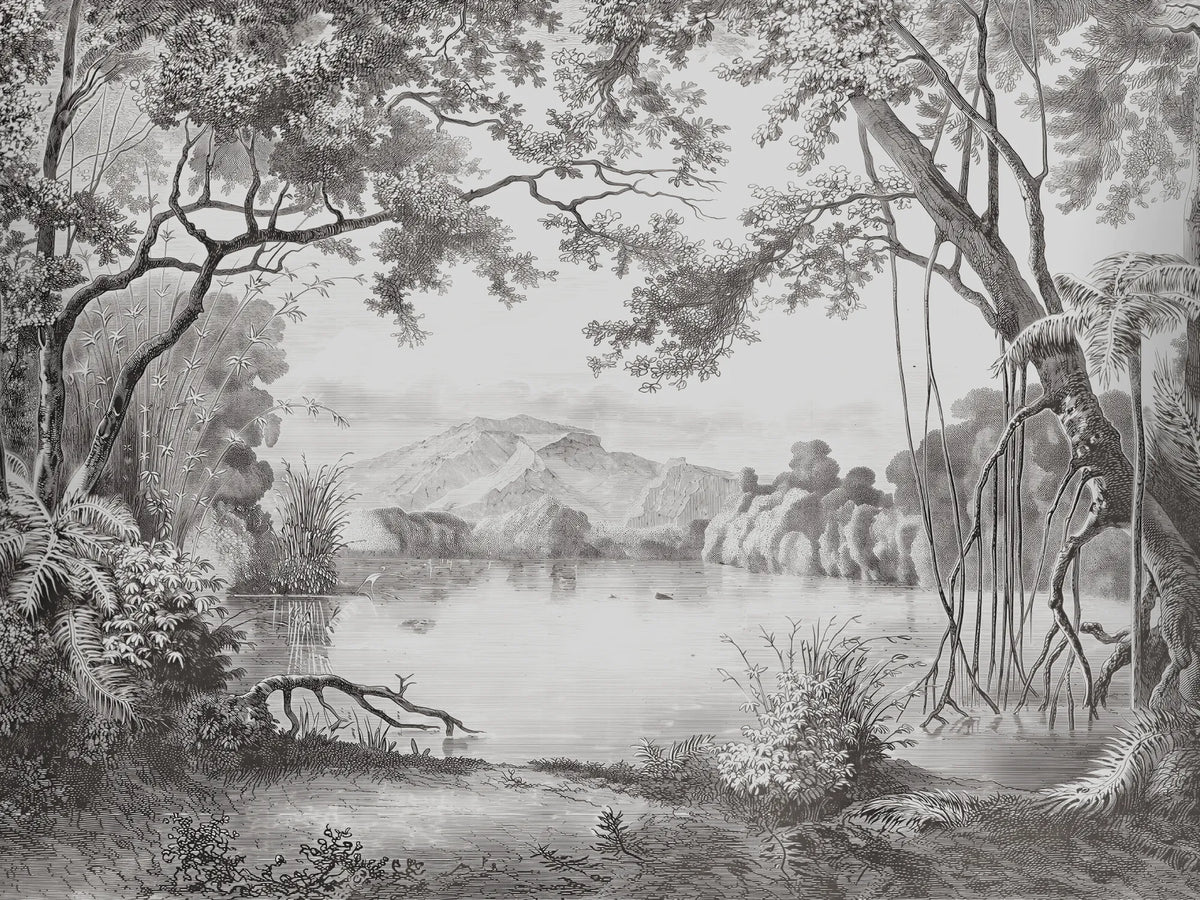 Papel Mural Laguna Serena Portis