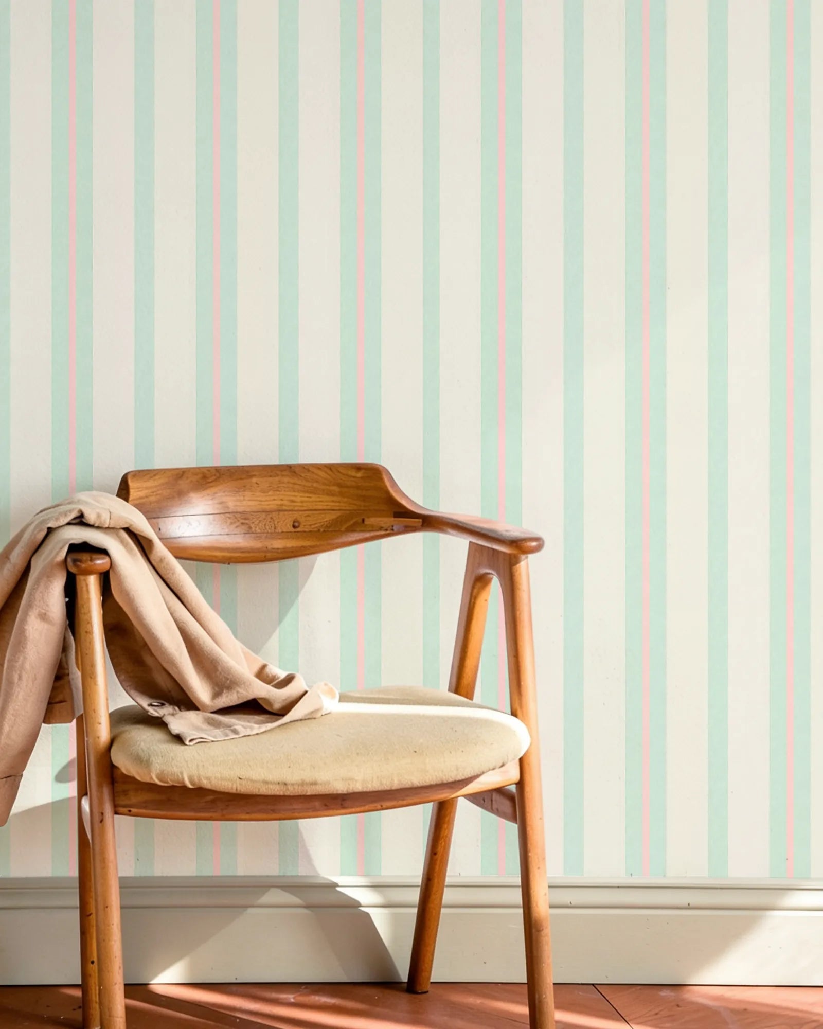 Papel Mural Raya Pastel Portis