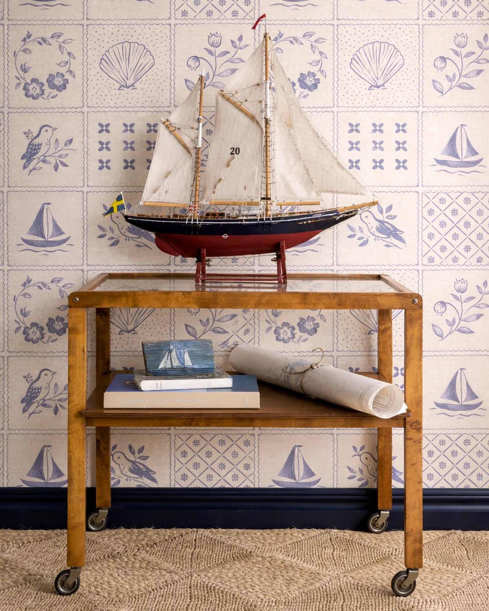 Papel Mural Relato Marino Portis