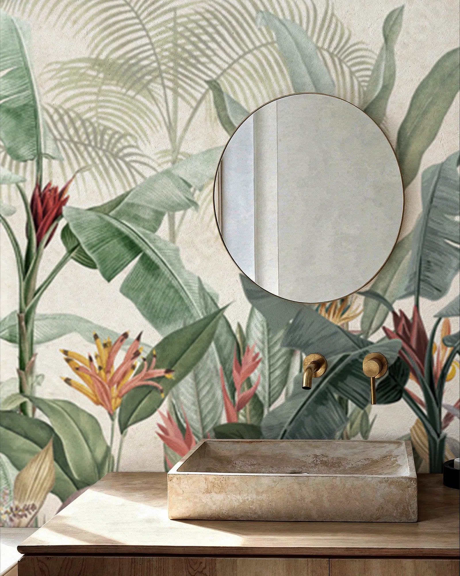 Papel Mural Selva Botánica Portis