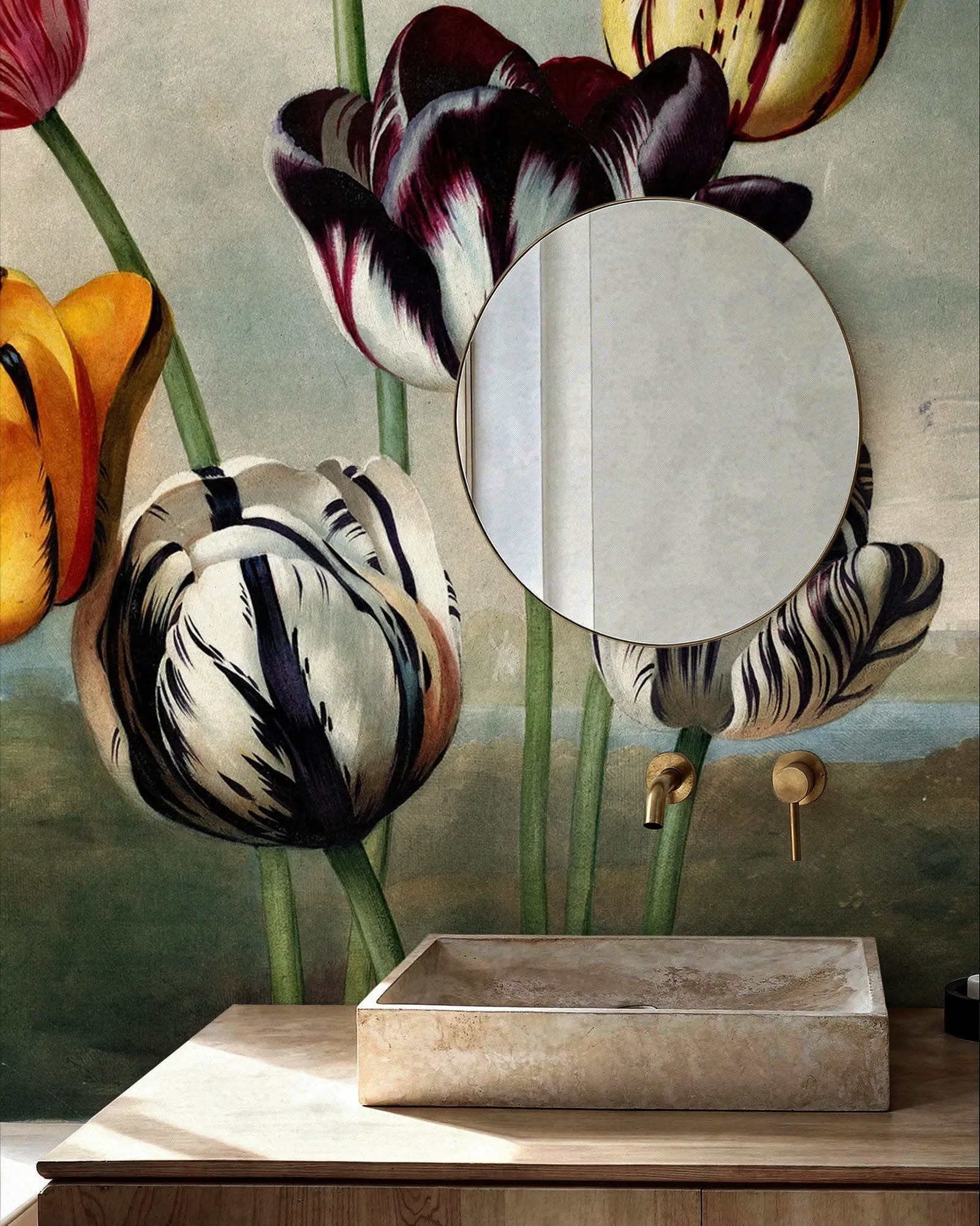 Papel Mural Tulipanes Imperiales Portis